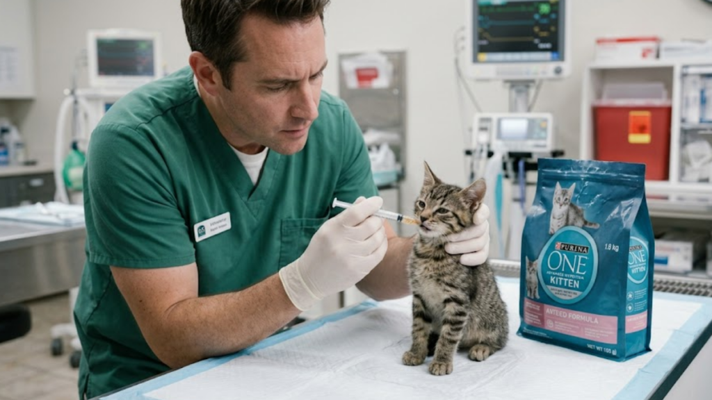 emergency-vet-treating-kitten-toxicity