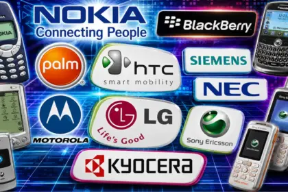 15 phone brands that competed to be your first smartphone in the early 2000s