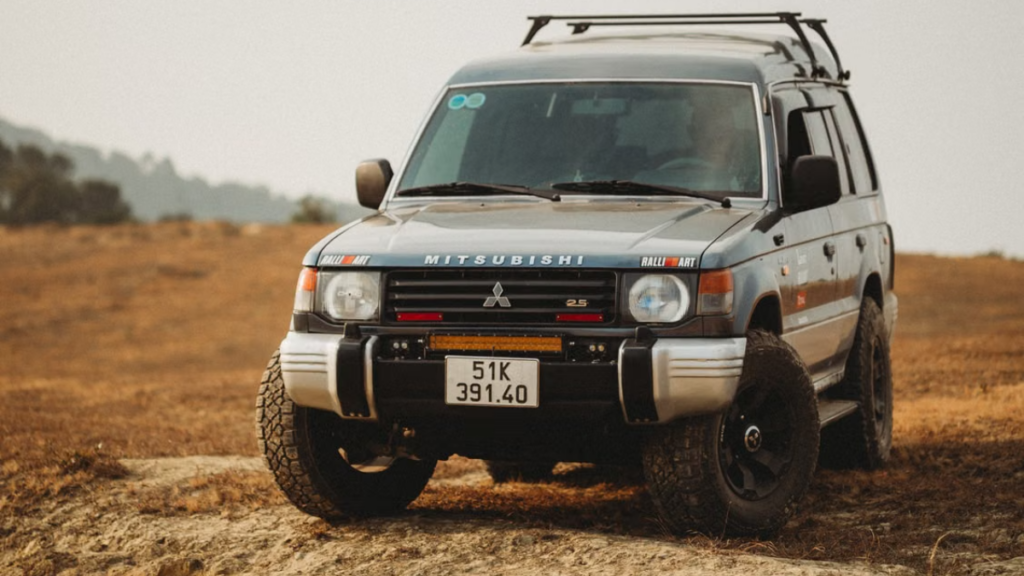 A classic Mitsubishi Pajero, a top choice among Old SUVs.