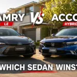 A comparative view of the best hybrid sedans under 35k for professional commuters