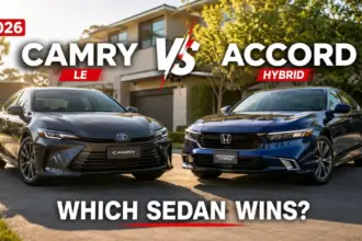 A comparative view of the best hybrid sedans under 35k for professional commuters