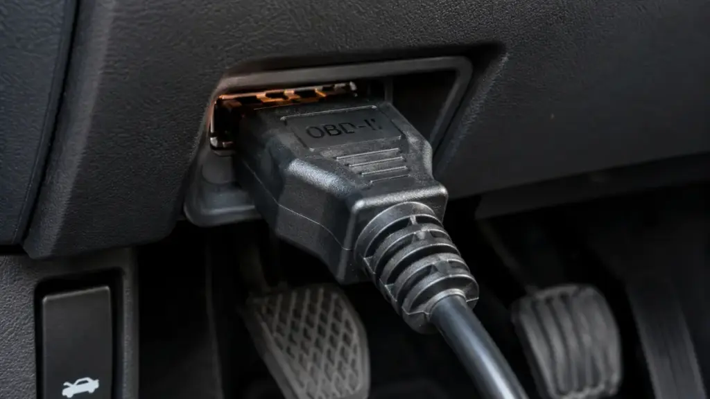 AI in cars diagnostic port and hardware.