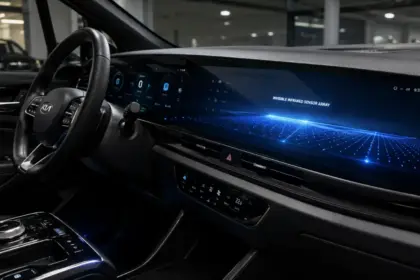 AI in cars monitoring driver behavior through infrared sensors