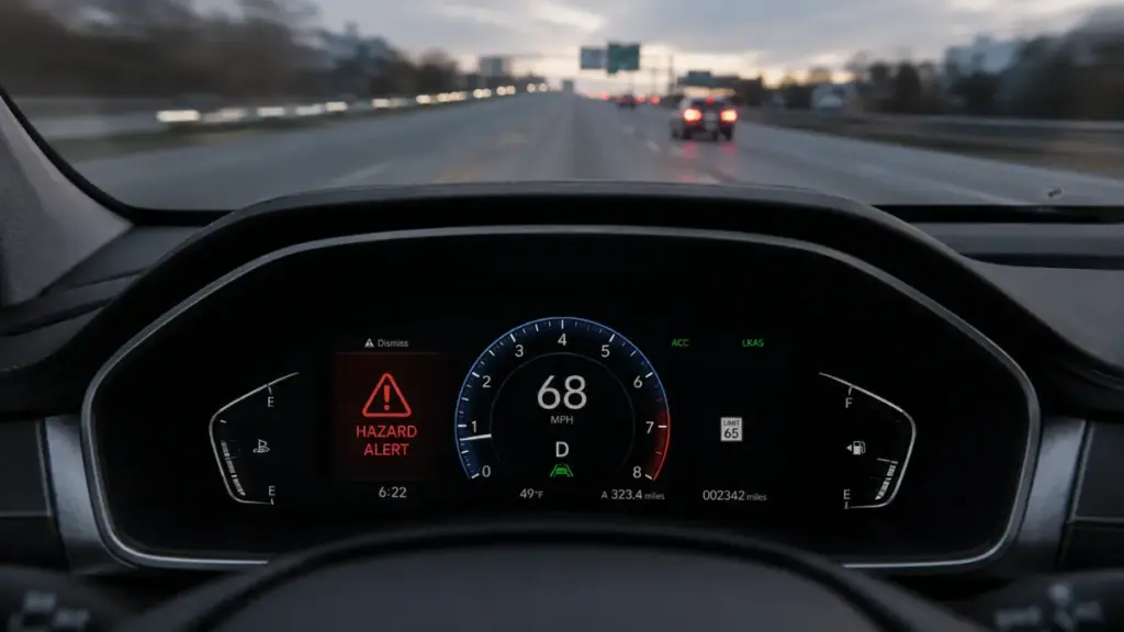 AI in cars system error and ghost braking.