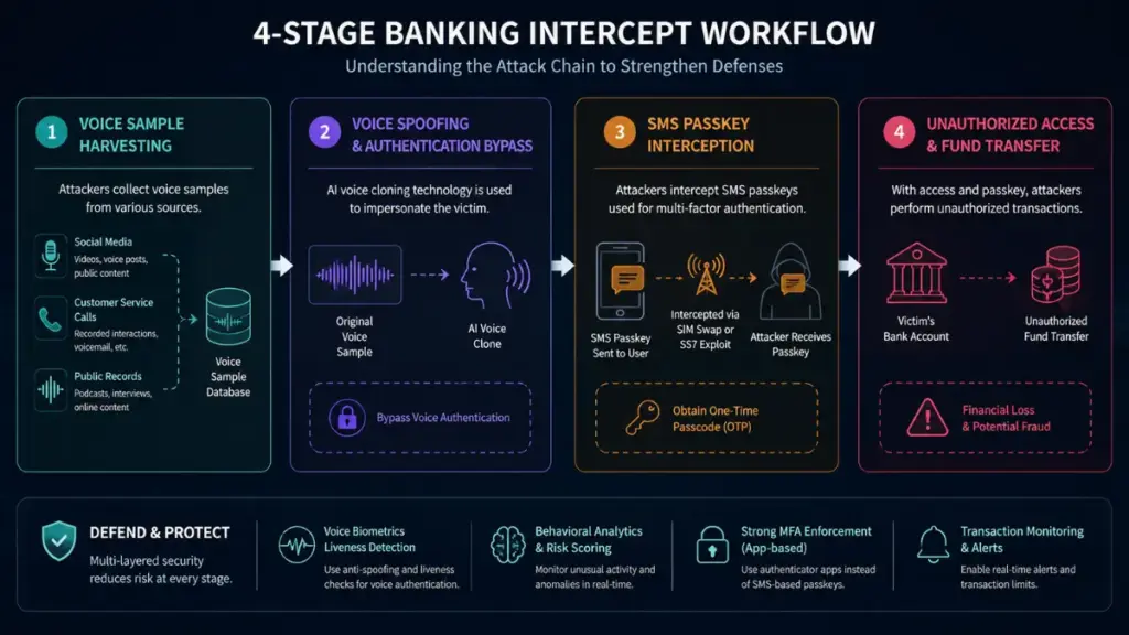 AI scams methodology for bypassing automated bank authorization passcodes