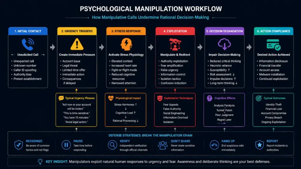 AI scams psychological manipulation tactics utilized in voice impersonation attacks