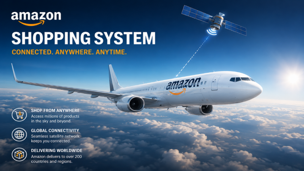 Amazon satellite internet for airlines