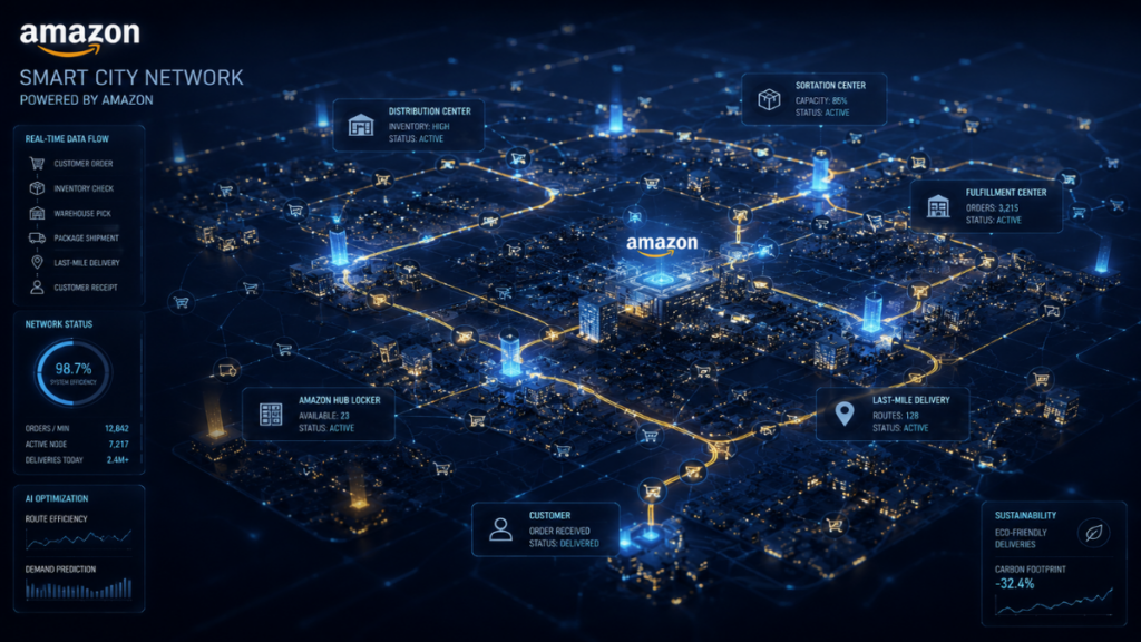 Amazon satellite internet modern digital infrastructure