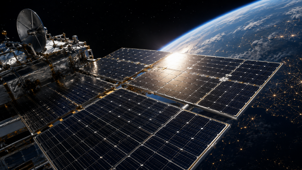 Amazon satellite internet technology in orbit