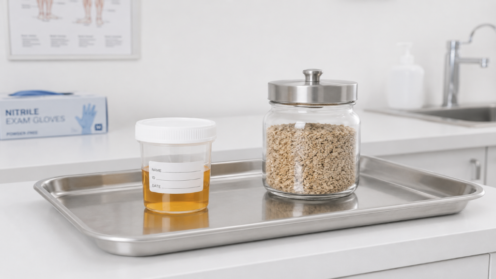 Clinical-environment-setting-showing-overnight-oats-health-risks-from-improper-preparation.