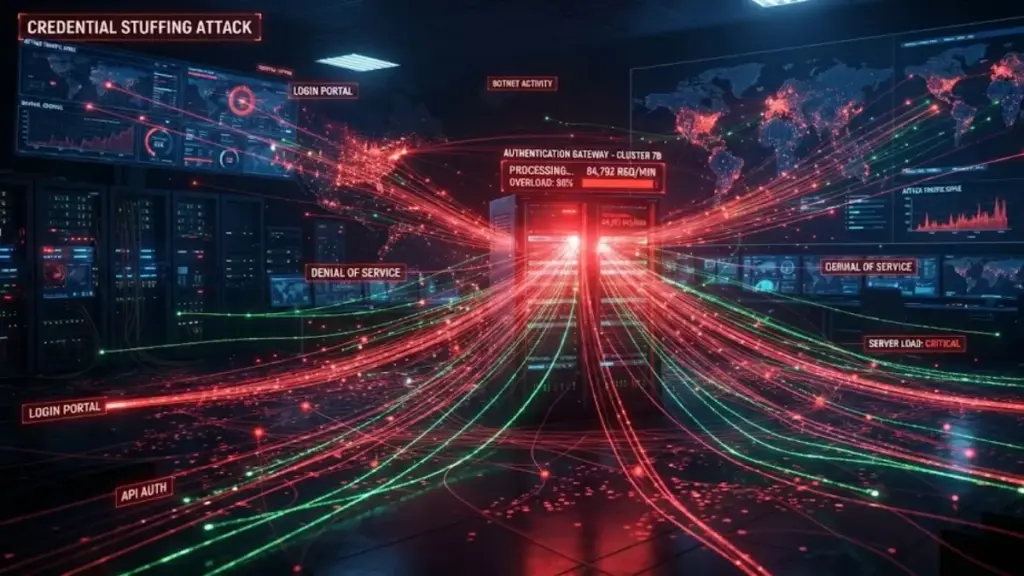 Credential stuffing attack execution powered by stolen password manager data.
