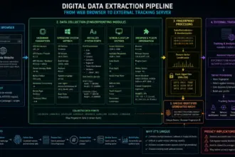 Detailed process of browser fingerprinting gathering system metrics