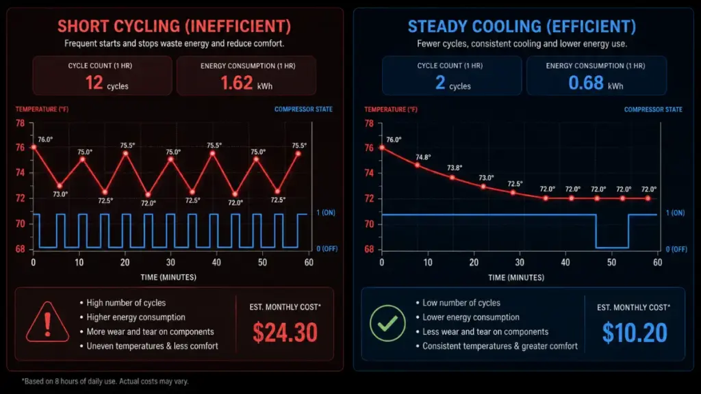  Energy efficiency analysis for a residential window air conditioning unit .