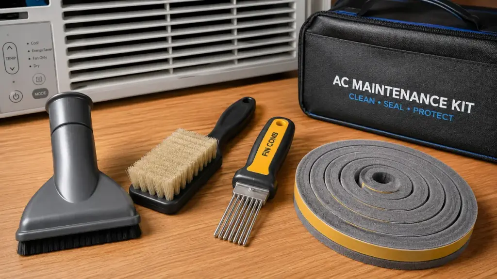 Essential equipment for successful window ac unit maintenance