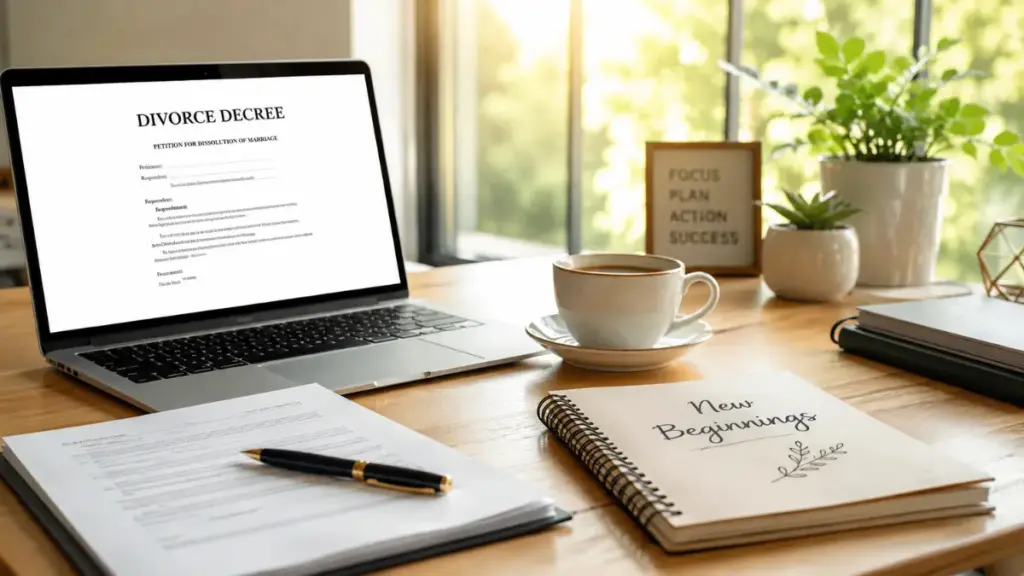 Establishing your identity after a divorce decree.