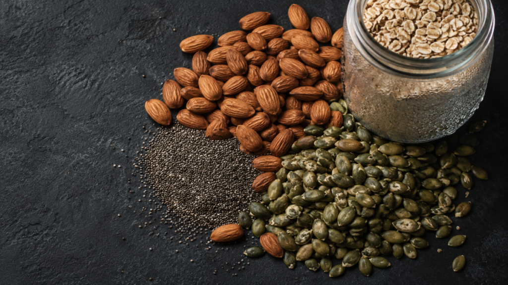 Excessive-seed-additions-demonstrating-overnight-oats-health-risks-from-improper-preparation.