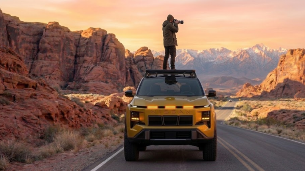 Exploring remote mountains with a reliable Nissan Xterra