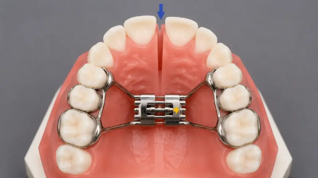 Facial structure improvements from using an arch expander adults.