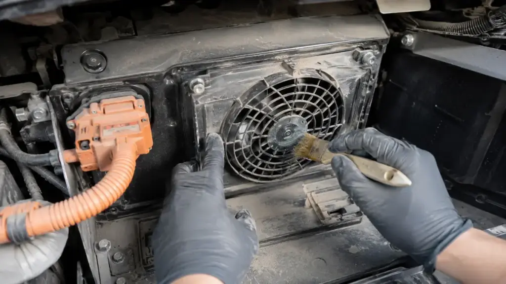  Fan maintenance for How Hybrid Sedans Save Fuel Without Plugging In.