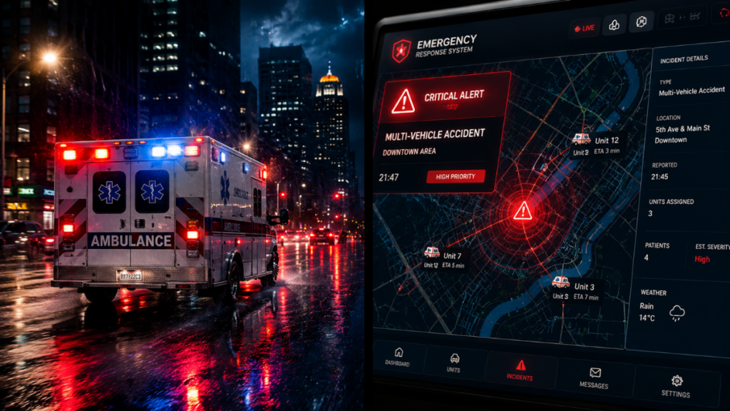  First responders delayed due to missing context in an unverified AI emergency dispatch workflow