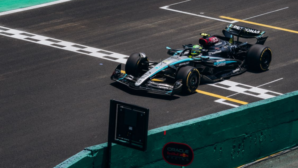 Formula 1 hospitality vs General Admission Fans viewing experience.
