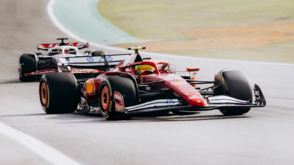  Formula 1 track zones for General Admission Fans and VIPs.