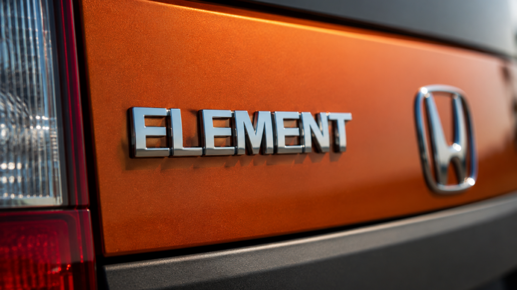 Honda Element branding detail
