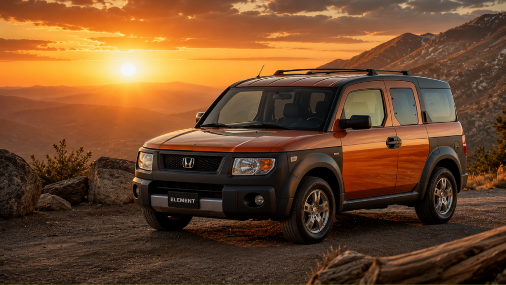 Honda Element interior features