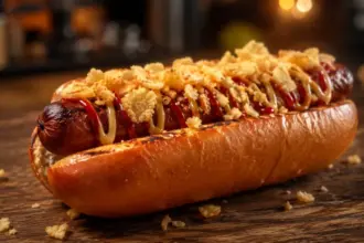 How Spicy Sour Pringles Elevate The Traditional Hot Dog Inside Crunchy Bread Hotdog Buns in 2026