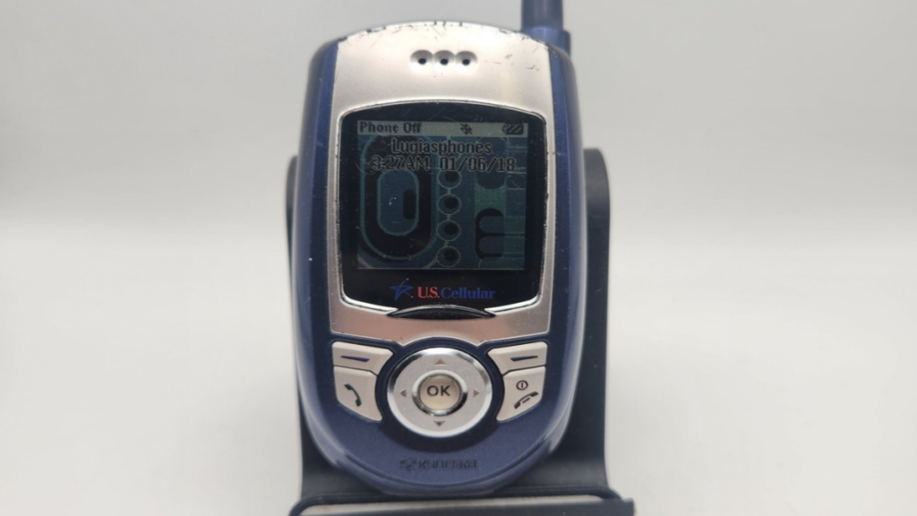 Kyocera Slider first smartphone