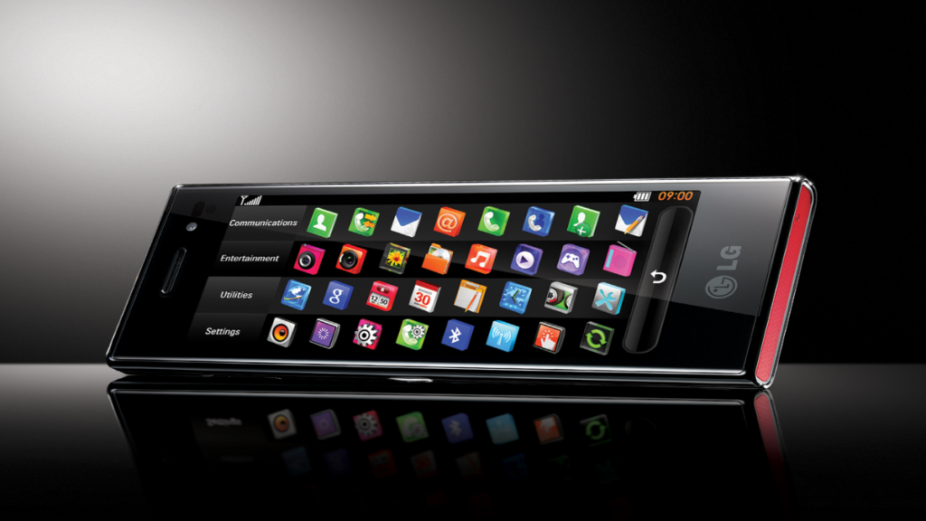 LG Chocolate first smartphone