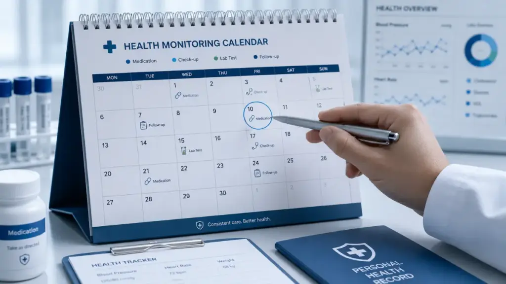 Long term health monitoring for Enclomiphene