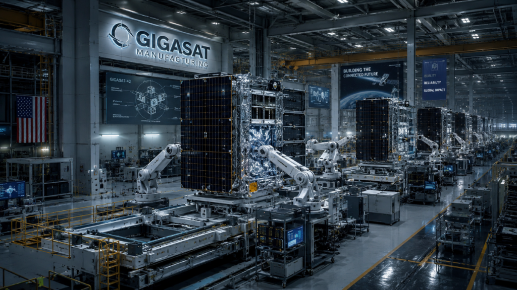 Manufacturing units that go through the SpaceX Starlink satellite deorbit process