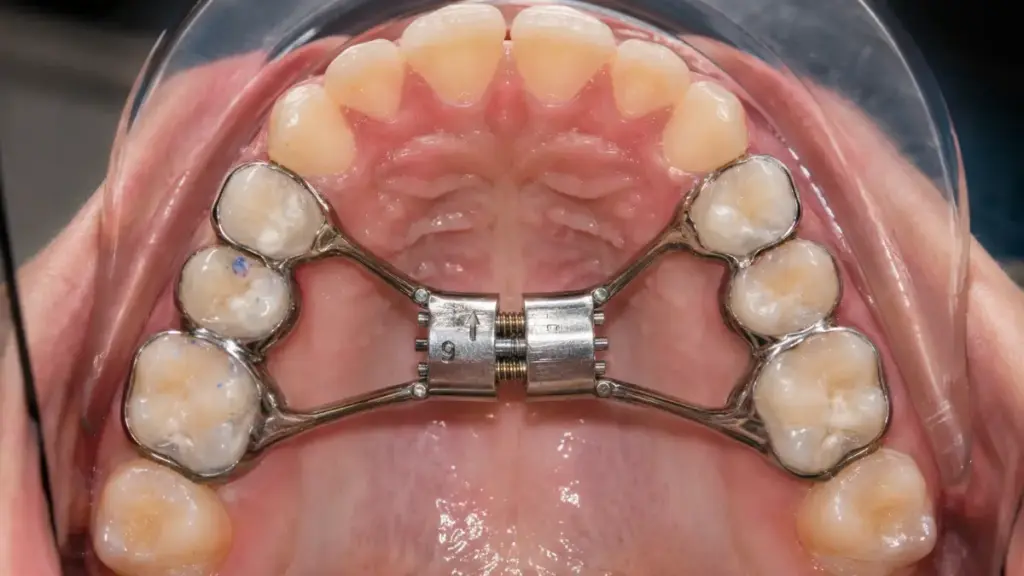 Modern design of palate expanders for teenagers.