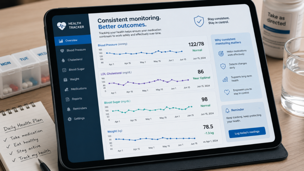 Monitoring health data while using Ozempic and Mounjaro.