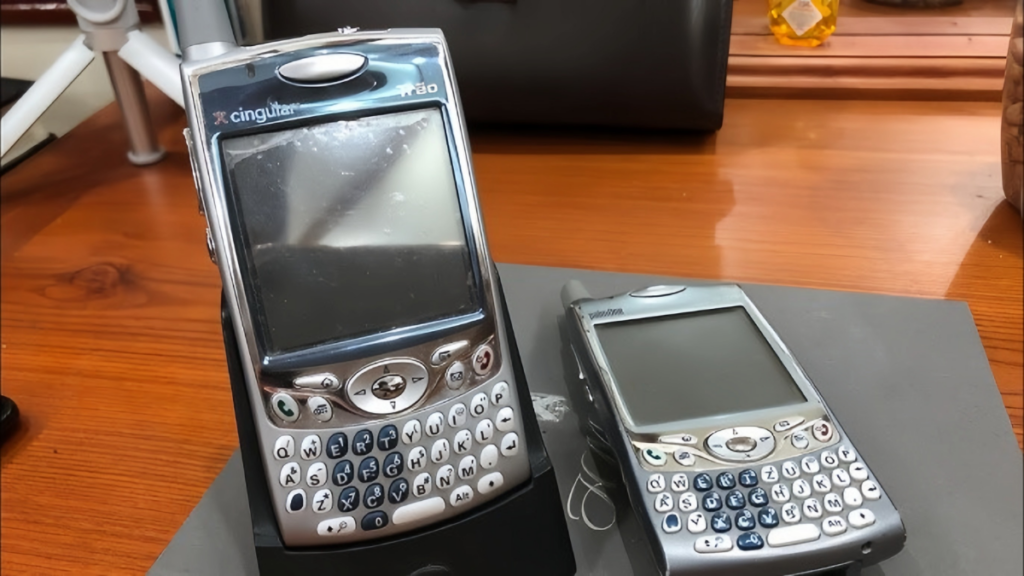 Palm Treo first smartphone