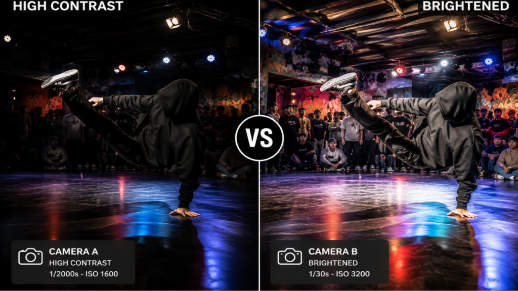 Pixel 4 XL vs Pixel 10 Pro camera rendering style comparison in low light