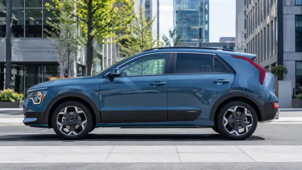 Practical Kia Niro Hybrid crossover, a versatile choice for the best hybrid sedans under $35k.