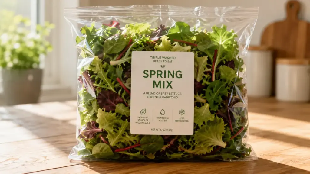  Pre-packaged salad and Cyclosporiasis disease risk.