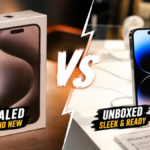 Price comparison of a sealed unit versus an Open Box iPhone