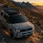 Rugged new Hyundai Off Road SUV prototype testing on rocky terrain