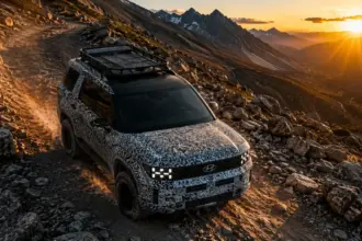 Rugged new Hyundai Off Road SUV prototype testing on rocky terrain