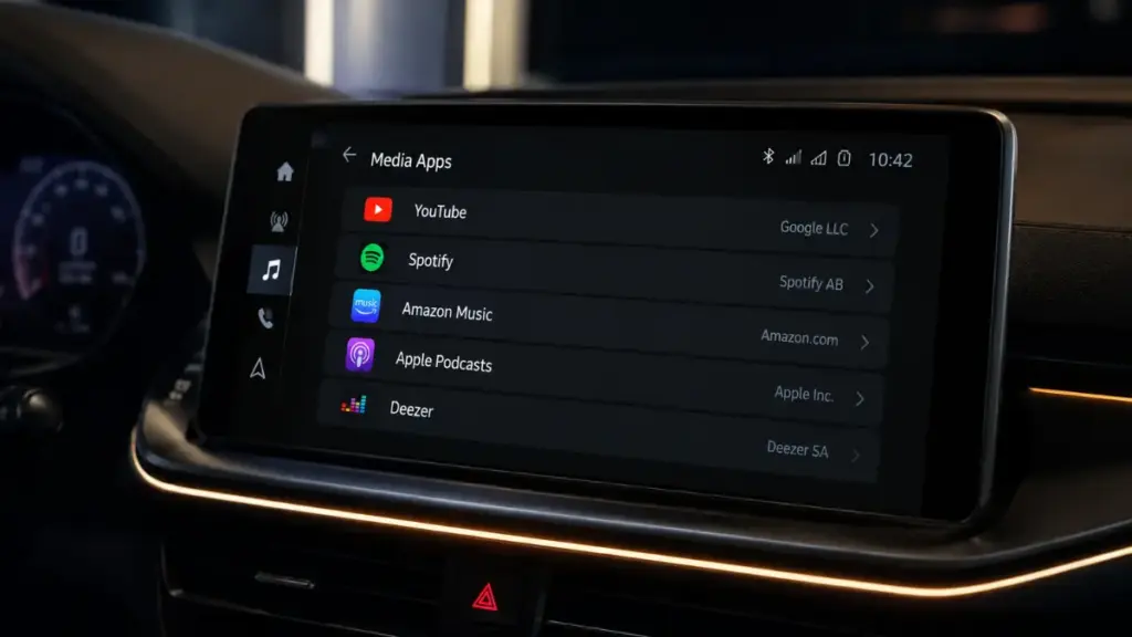  Safe media options instead of modders cracked it, now you can watch YouTube on Android Auto.