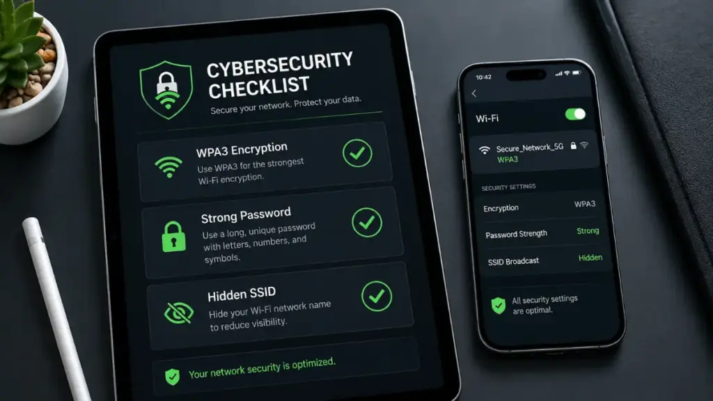 Security hardening checklist for configuring safe personal mobile hotspots