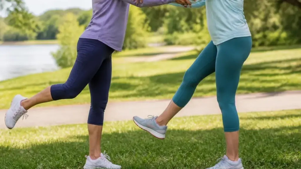 Senior-group-practicing-Tai-Chi-on-lawn-at-dawn-fulfilling-physical-activity-recommendations