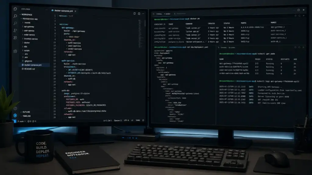 System administrator auditing bitwarden password manager container scripts