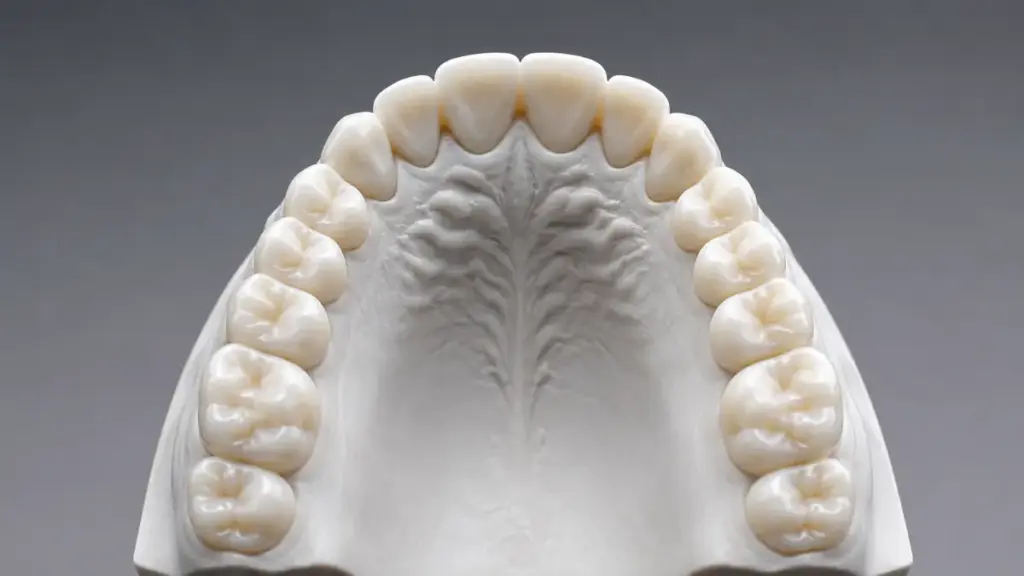 The final aesthetic result of using an arch expander adults.