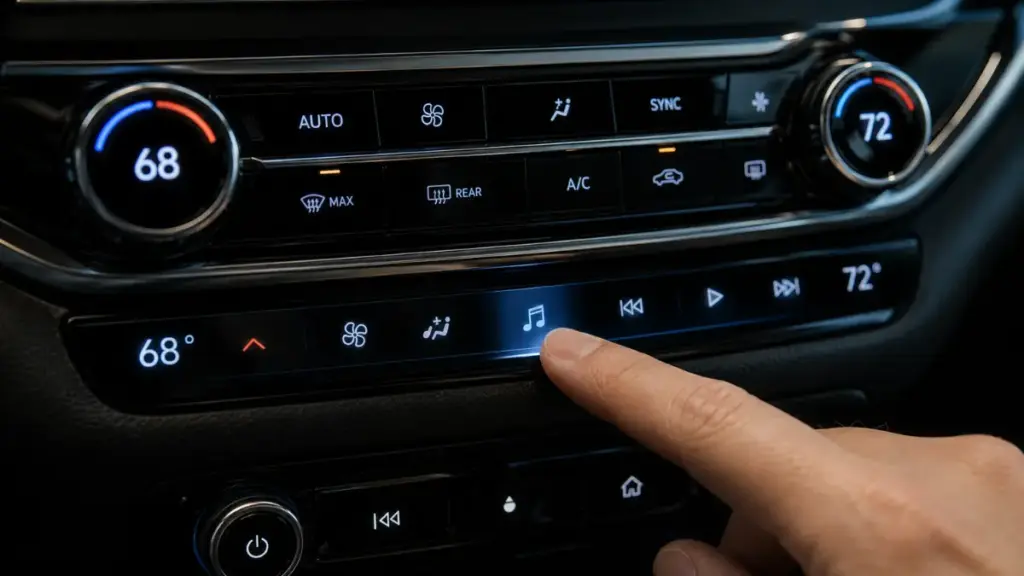 Digital cluster display showing energy regeneration status to maximize Kia Sportage hybrid fuel savings