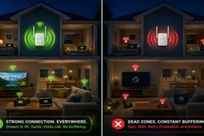 Two different home experiences with the same internet wireless extender