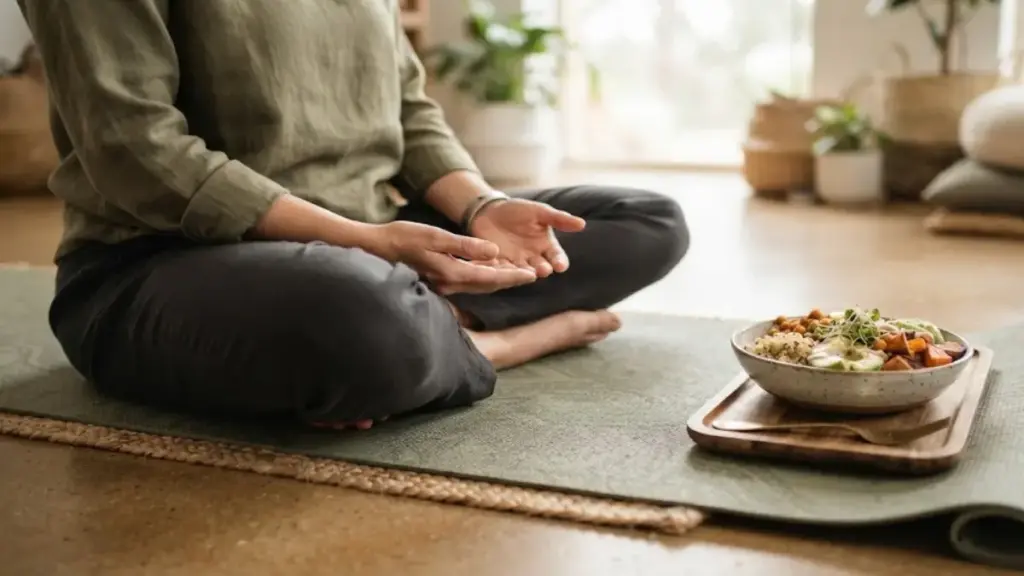 person-sitting-comfortably-in-a-meditation-pose-on-a-mat